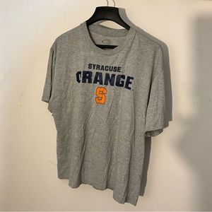 Syracuse orange T-shirt, extra extra large, gray blue Orange